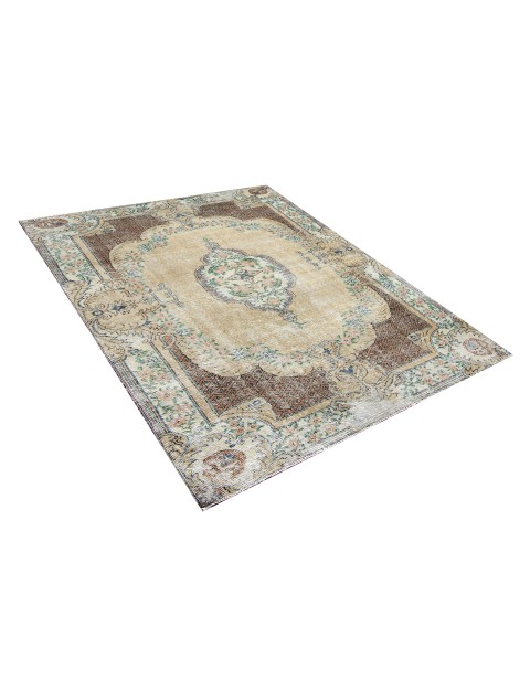 Beige  Turkey Vintage Carpet  235 x 158 cm