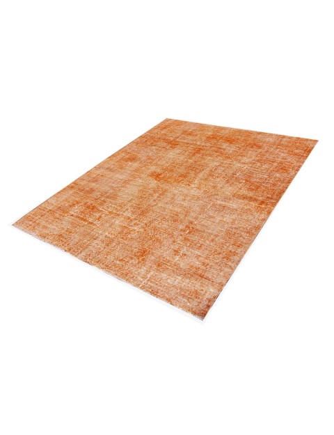Orange Türkei Vintage Teppich  270 x 200 cm