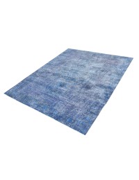 Azul Turquía Alfombra vintage  265 x 156 cm