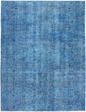 Tappeto vintage 278 x 156 blau