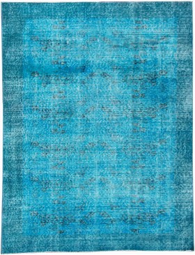 Blu Turco Tappeto vintage  205 x 110 cm