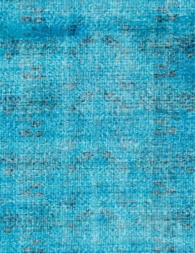Blu Turco Tappeto vintage  205 x 110 cm