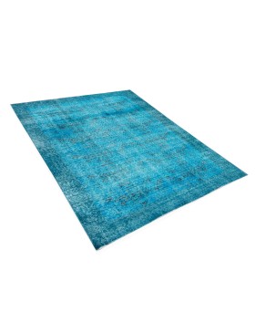Blu Turco Tappeto vintage  205 x 110 cm