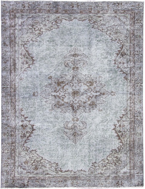 Grau Türkei Vintage Teppich 250 x 160 cm
