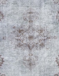 Gris Turquía Alfombra vintage 250 x 160 cm - view 4