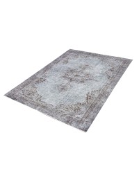 Gris Turquía Alfombra vintage 250 x 160 cm - view 1