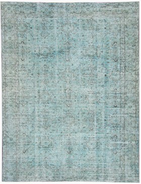 Blau Türkei Vintage Teppich  262 x 160 cm
