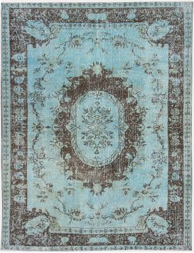 Tappeto vintage 273 x 165 blu