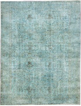 Tappeto vintage 264 x 160 blu