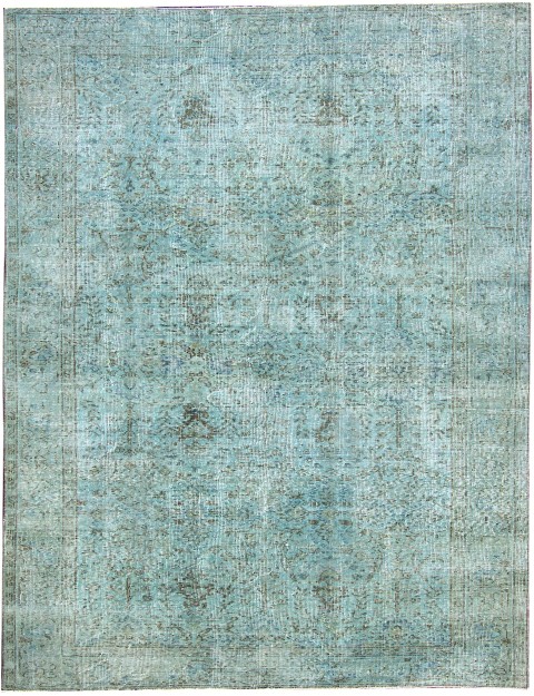 Blau Türkei Vintage Teppich 264 x 160 cm