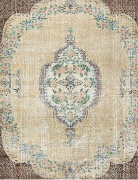 Beige Turkki vintage matot  235 x 158 cm