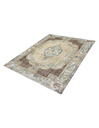 Beige Turquía Alfombra vintage 235 x 158 cm - view 2