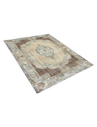 Beige Turquía Alfombra vintage 235 x 158 cm - view 3