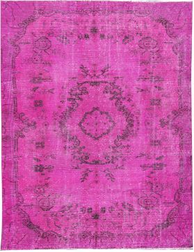Tappeto vintage 206 x 108 rosa