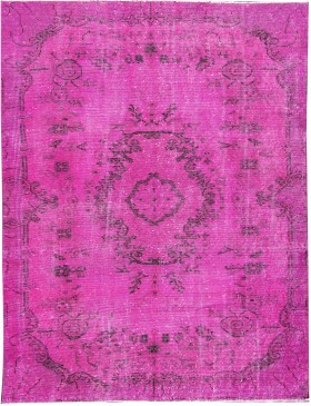 Rosa Türkei Vintage Teppich  206 x 108 cm
