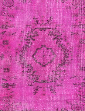 Rosa Türkei Vintage Teppich  206 x 108 cm