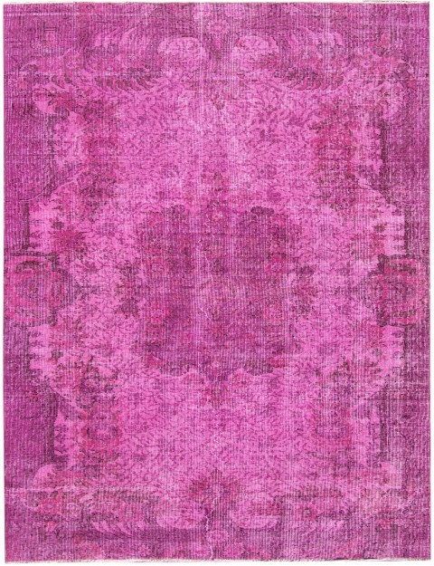 Rosa Türkei Vintage Teppich 255 x 152 cm