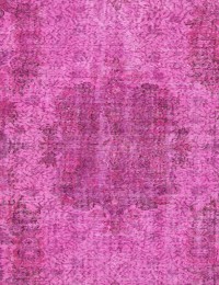 Roze Turkije Vintage Tapijt 255 x 152 cm - view 4
