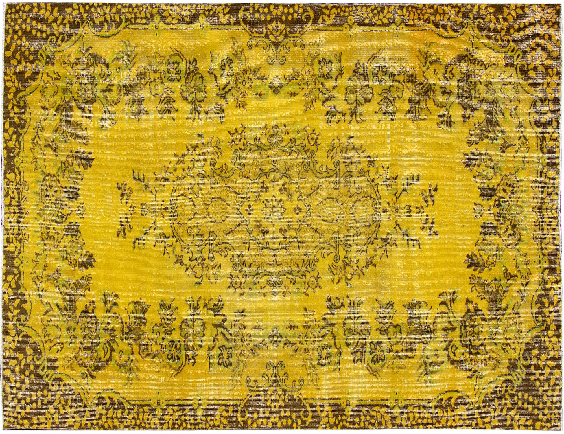 Tappeto vintage  gelb <br/>256 x 168 cm