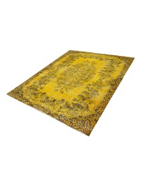 Yellow Turkey Vintage Carpet 256 x 168 cm - view 1