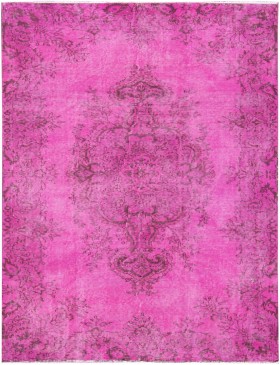 Rosa Turkiet vintage matta  208 x 118 cm