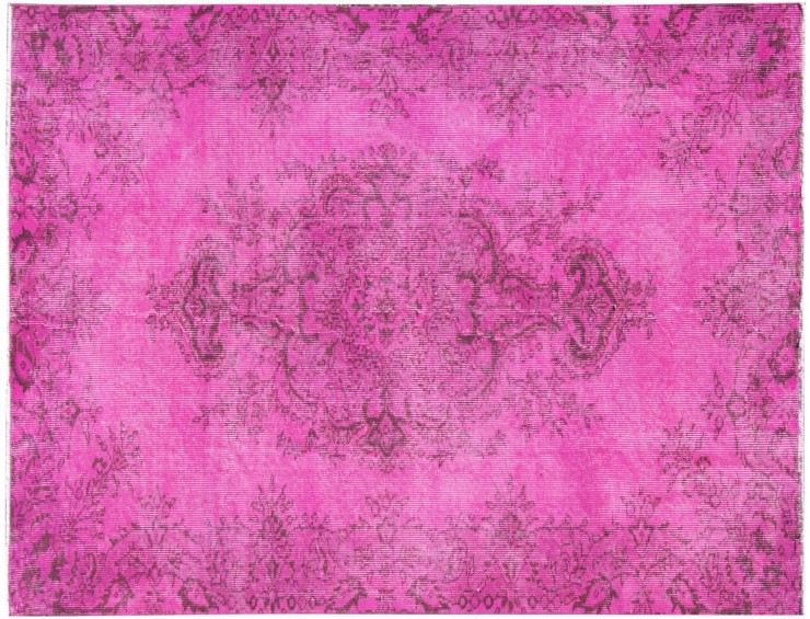 Pink  Turkey Vintage Carpet  208 x 118 cm