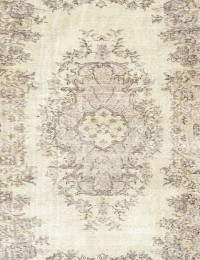 Beige Türkei Vintage Teppich 204 x 112 cm - view 4