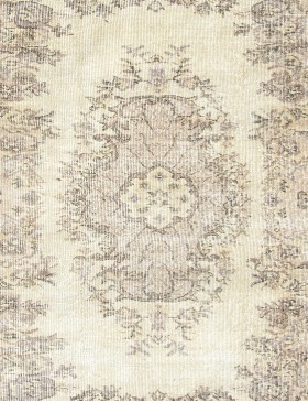 Beige Turkey Vintage Carpet 204 x 112 cm - view 4