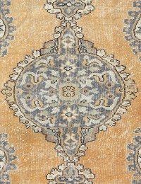 Beige Turc Tapis vintage  200 x 112 cm
