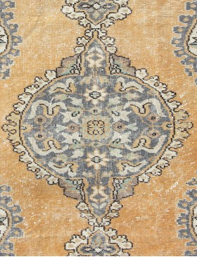 Beige  Turkey Vintage Carpet  200 x 112 cm