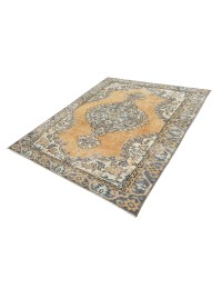Beige Turc Tapis vintage  200 x 112 cm