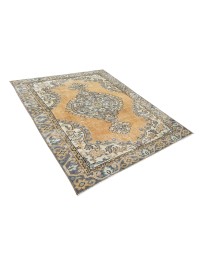 Beige Turc Tapis vintage  200 x 112 cm