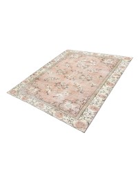 Rosa Turkiet vintage matta  225 x 116 cm