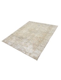 Beige Turquía Alfombra vintage 216 x 103 cm - view 1