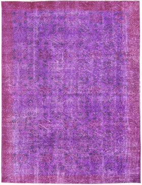 Lila Türkei Vintage Teppich  208 x 107 cm