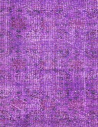 Púrpura Turquía Alfombra vintage 208 x 107 cm - view 4