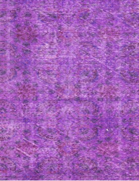 Lila Türkei Vintage Teppich  208 x 107 cm