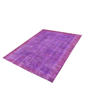 Lila Türkei Vintage Teppich  208 x 107 cm