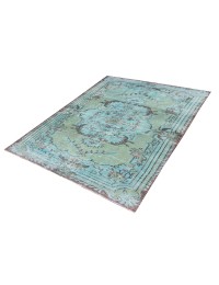 Bleu Turc Tapis vintage 200 x 110 cm - view 1