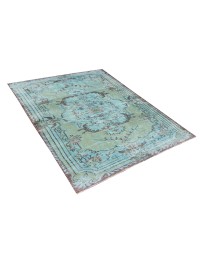 Bleu Turc Tapis vintage 200 x 110 cm - view 3