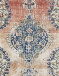 Beige Turquía Alfombra vintage 202 x 120 cm - view 4