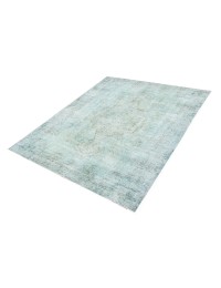 Turquoise Turc Tapis vintage  247 x 162 cm