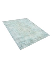 Turquoise Turc Tapis vintage  247 x 162 cm