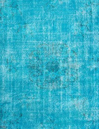 Grøn Tyrkiet Vintagetæppe 312 x 207 cm - view 4