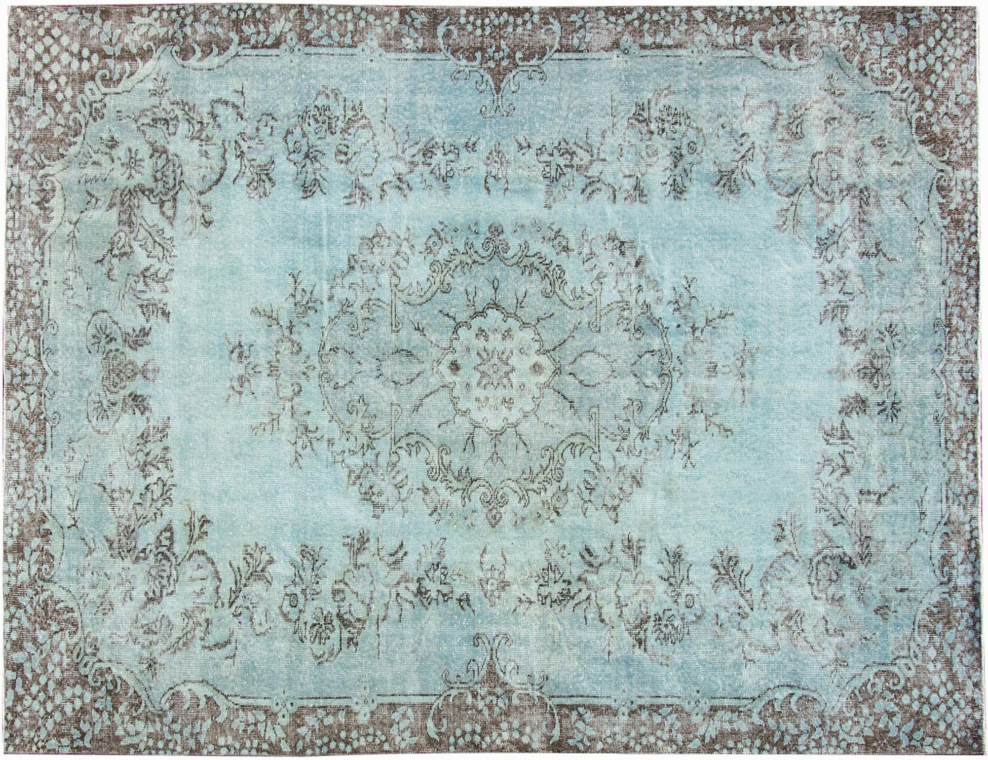 Tappeto vintage  blau <br/>313 x 202 cm