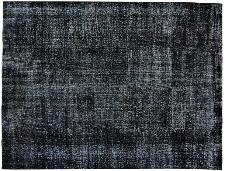 Zwarte Turkije Vintage Tapijt 285 x 185 cm