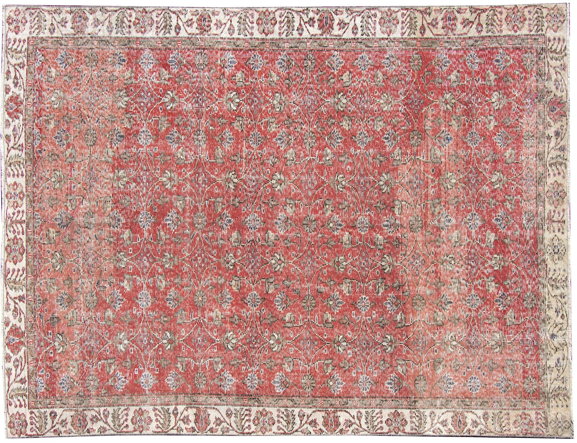 Vintagetæppe  rød <br/>278 x 185 cm