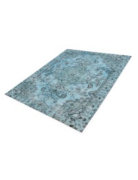 Blau Türkei Vintage Teppich  280 x 170 cm