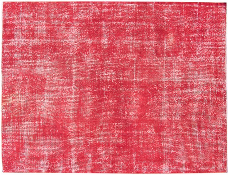 Rot Türkei Vintage Teppich  260 x 167 cm
