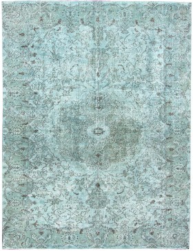 Blå Turkiet vintage matta  290 x 185 cm